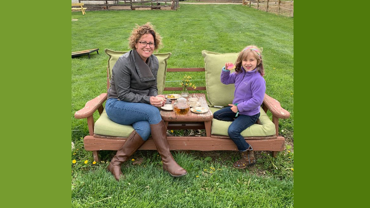 Mommy Me and Tea at Susanna Farms
